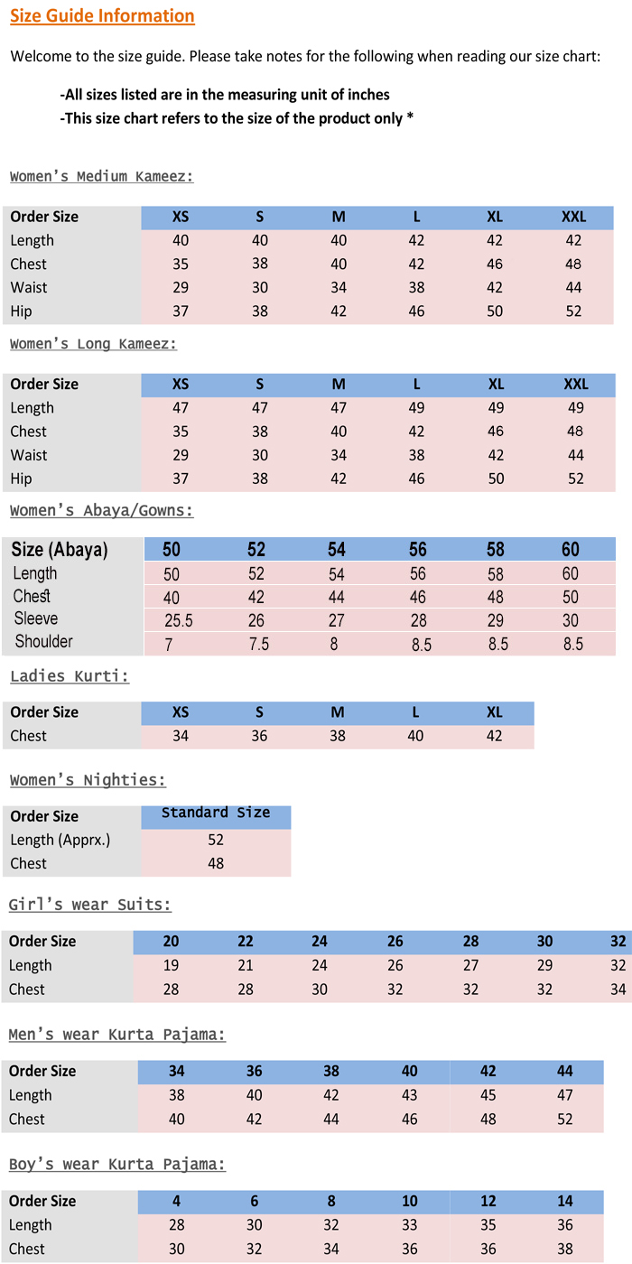 Size-Chart