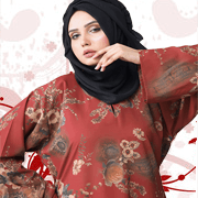PRINTED ABAYA