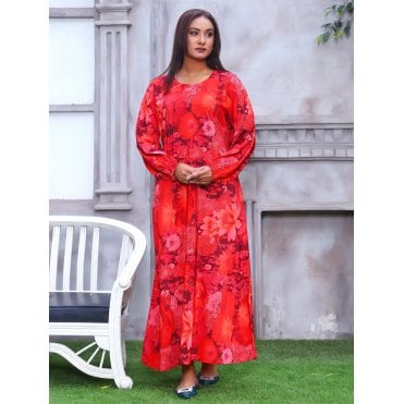 Digital Print Abaya – ML 32681