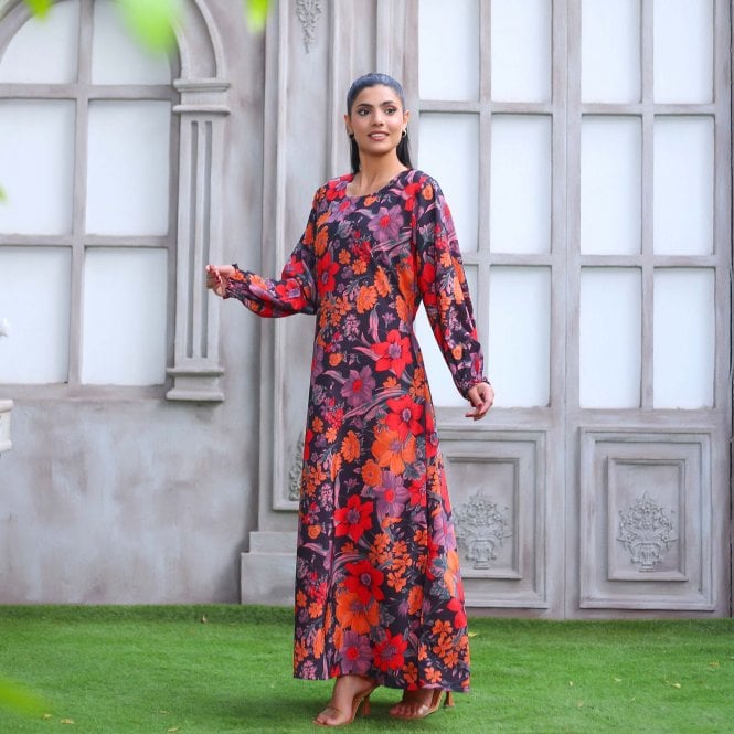 Digital Print Abaya – ML 32688