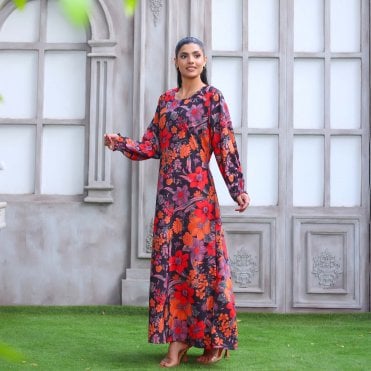 Digital Print Abaya – ML 32688