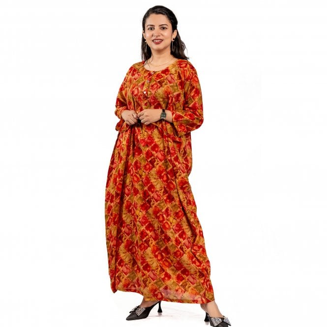 Digital Print Cotton Nighty – ML 82023