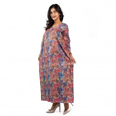 Digital Print Cotton Nighty – ML 82036