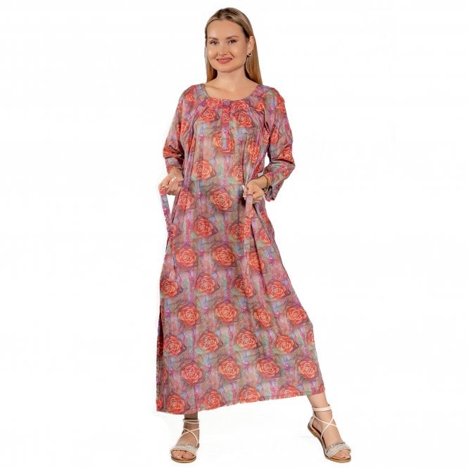 Digital Print Cotton Nighty – ML 82037