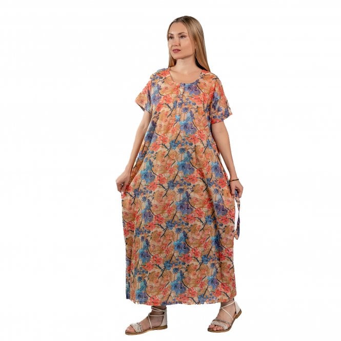 Digital Print Cotton Nighty – ML 82085