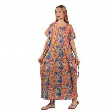 Digital Print Cotton Nighty – ML 82085