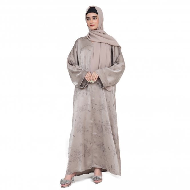 Elegant Jacket style Print Abaya – ML 32939