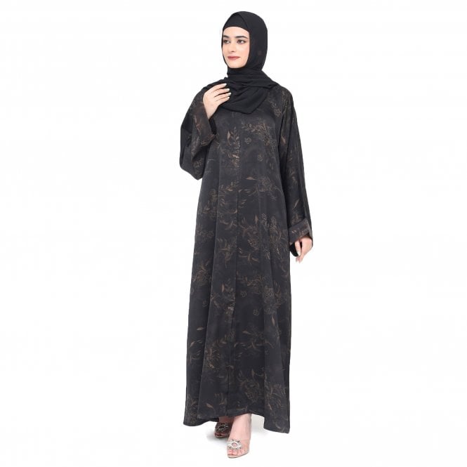 Elegant Jacket style Print Abaya – ML 32940