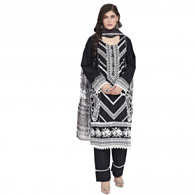 Embroidered Trouser Suit – ML 15136
