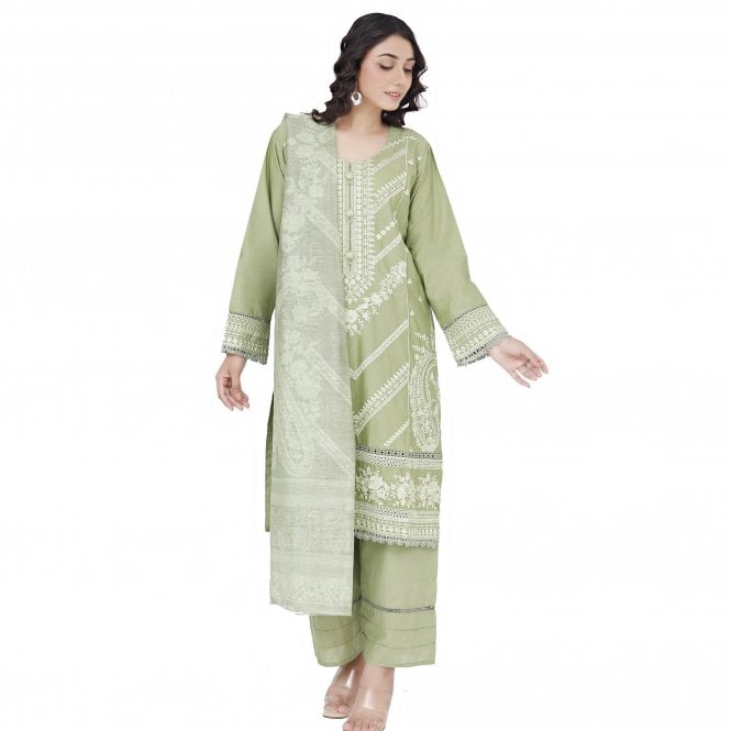 Embroidered Trouser Suit – ML 15137
