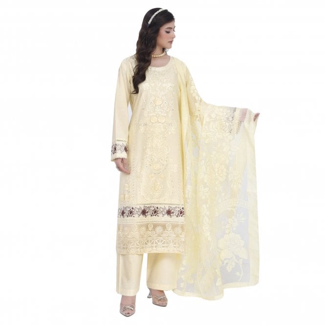 Embroidered Trouser Suit – ML 15140