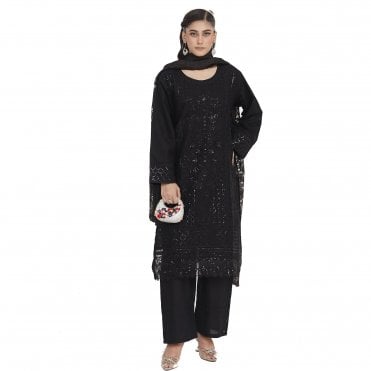 Embroidered Trouser Suit – ML 15142