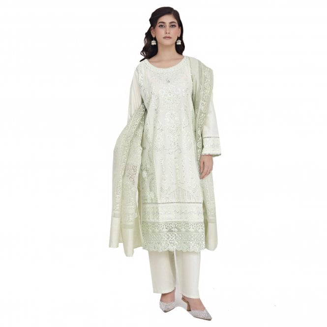 Embroidered Trouser Suit – ML 15144