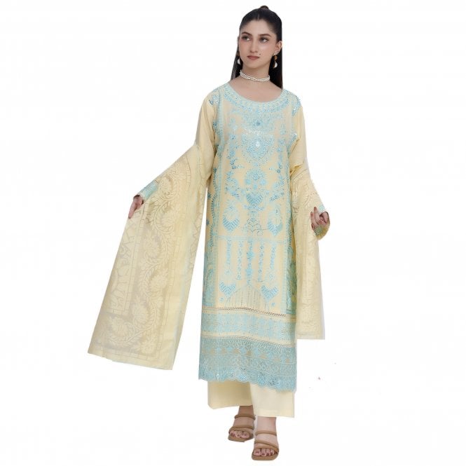 Embroidered Trouser Suit – ML 15145
