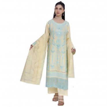 Embroidered Trouser Suit – ML 15145