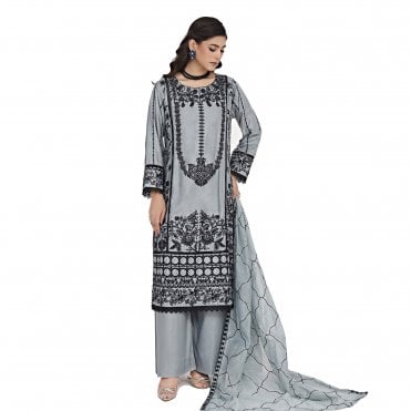 Embroidered Trouser Suit – ML 15146