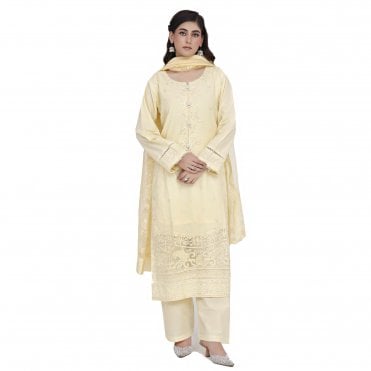 Embroidered Trouser Suit – ML 15149