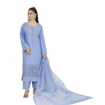 Embroidered Trouser Suit – ML 15150
