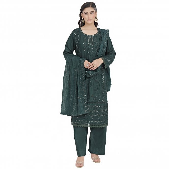 Embroidered Trouser Suit – ML 15152