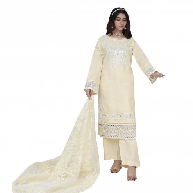 Embroidered Trouser Suit – ML 15159