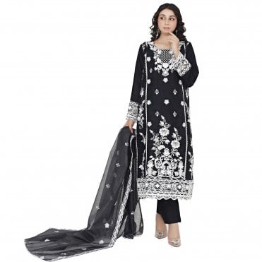 Embroidered Trouser Suit – ML 15160