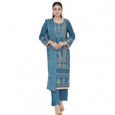 Embroidered Trouser Suit – ML 15163