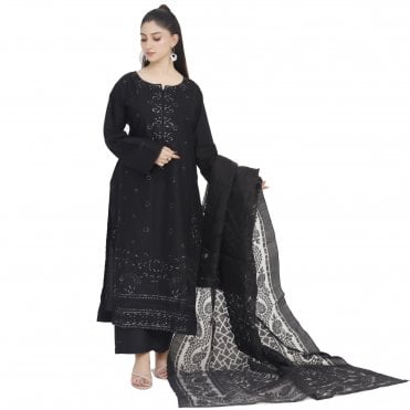 Embroidered Trouser Suit – ML 15164