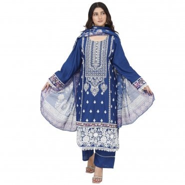 Embroidered Trouser Suit – ML 15165