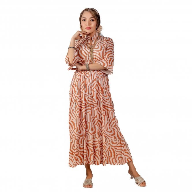 Long dress Linen ML 14784