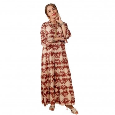 Long dress Linen ML 14788