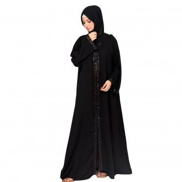 Luxury Stone-Embellished Abaya – ML 33031