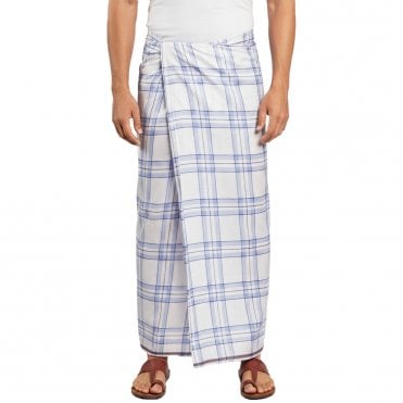 ML 5239 Men's Cotton Stitched Lungi
