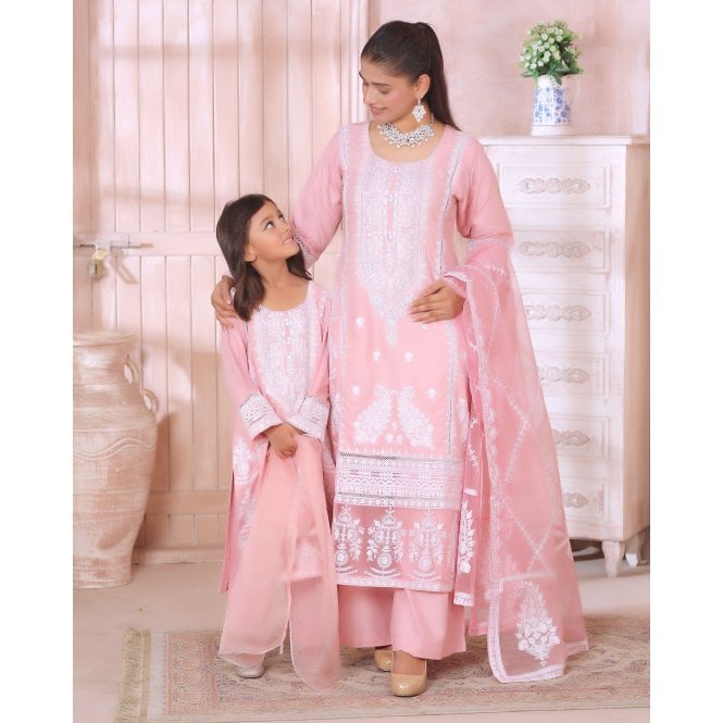 Mom and Daughter matchy styles Dress: ML 14584