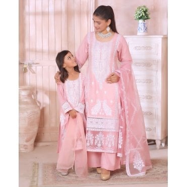 Mom and Daughter matchy styles Dress: ML 14584