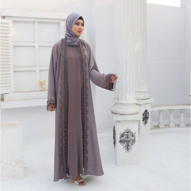 Premium Abaya with Inner – ML 32844