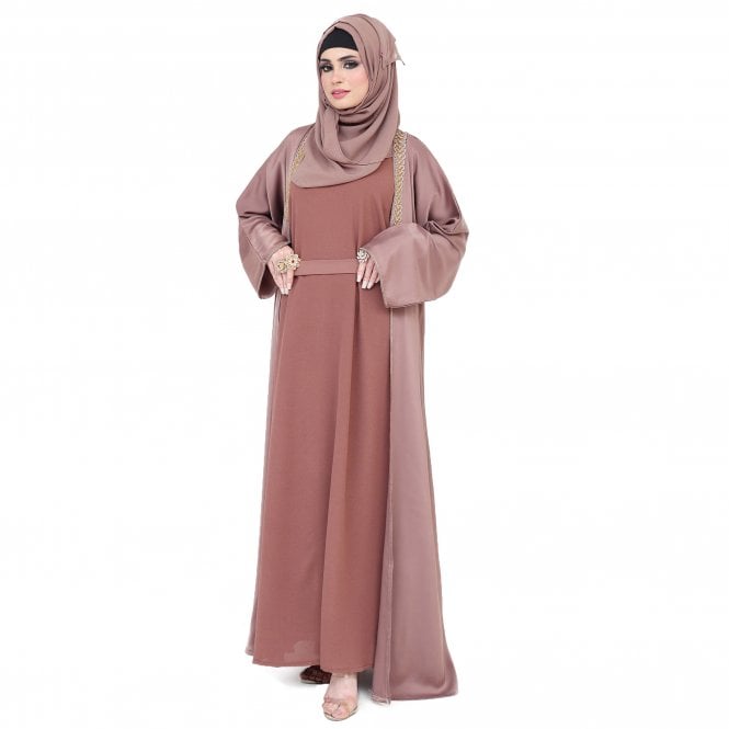 Premium Abaya with Inner – ML 32944