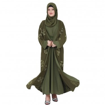 Premium Abaya with Inner – ML 32950