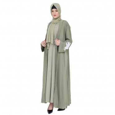 Premium Abaya with Inner – ML 32952