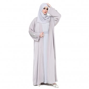 Premium Abaya with Inner – ML 32954