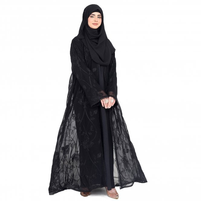 Premium Abaya with Inner – ML 32959