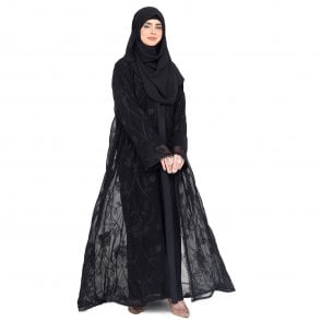 Premium Abaya with Inner – ML 32959