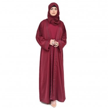Premium Abaya with Inner – ML 32962