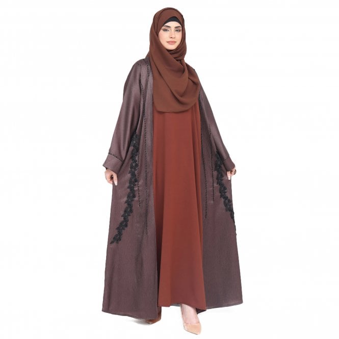 Premium Abaya with Inner – ML 32979