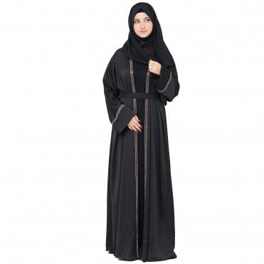 Premium Abaya with Inner – ML 33011