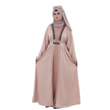 Premium Abaya with Inner – ML 33022
