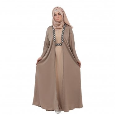 Premium Abaya with Inner – ML 33023