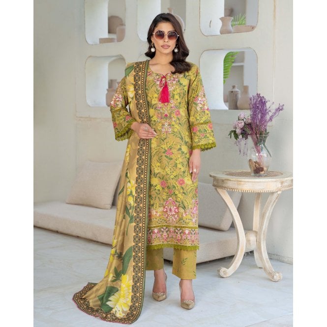 Premium Dhanak fabric Winter Suit Set: ML 14835