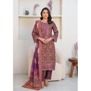 Premium Dhanak fabric Winter Suit Set: ML 14836