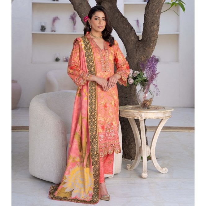 Premium Dhanak fabric Winter Suit Set: ML 14837