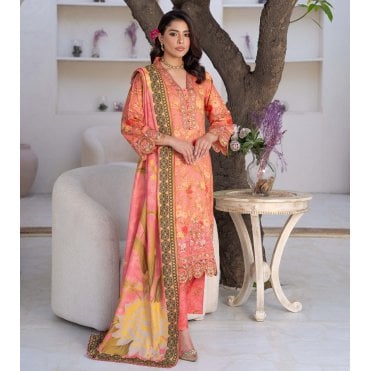 Premium Dhanak fabric Winter Suit Set: ML 14837